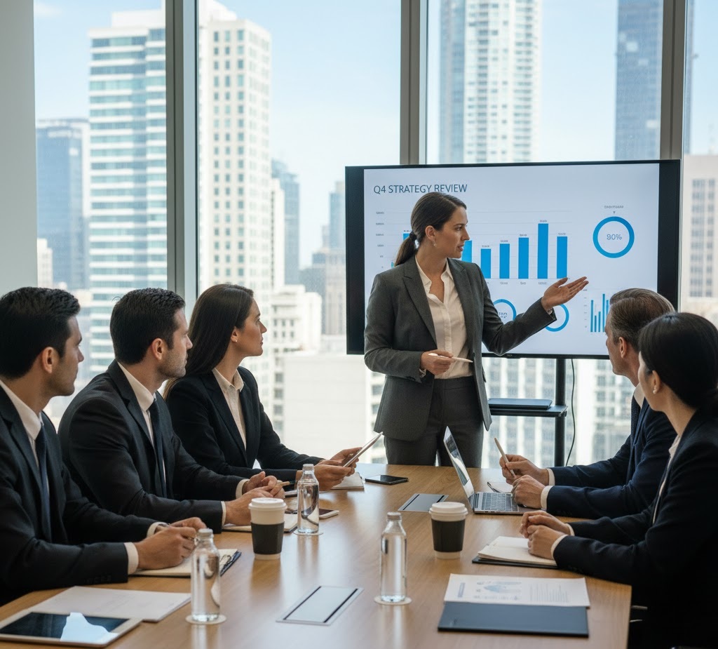 Professionelles Team bei der Arbeit